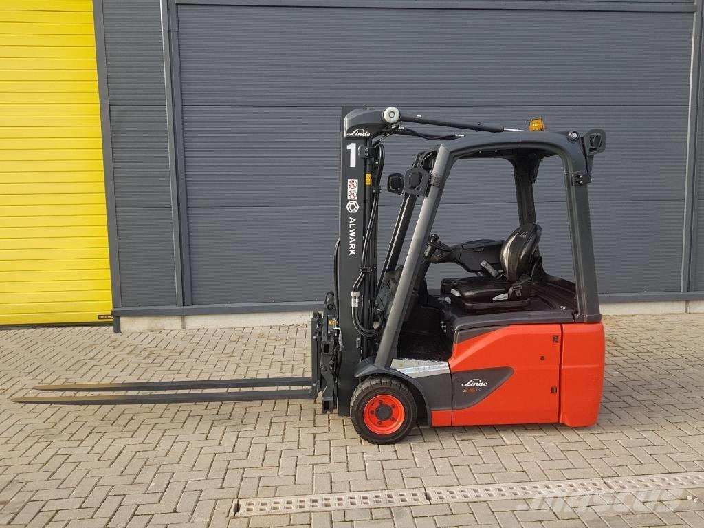 Linde E16C Elektriniai šakiniai krautuvai