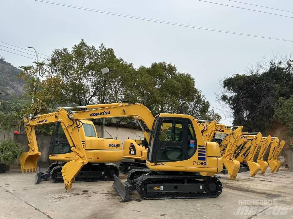 Komatsu PC 60-7 Mini ekskavatoriai < 7 t