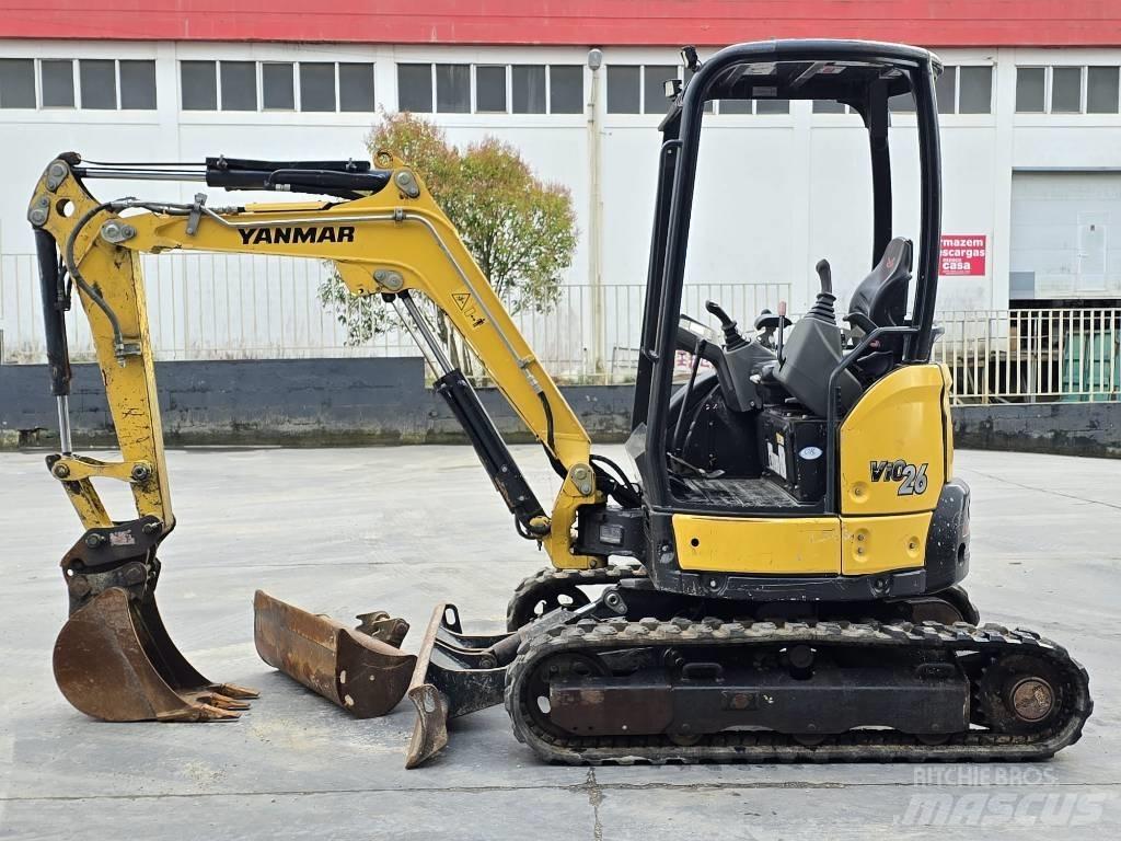 Yanmar VIO 26-6 Mini ekskavatoriai < 7 t