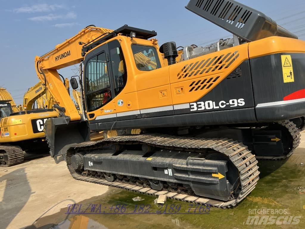 Hyundai 330LC-9S Vikšriniai ekskavatoriai