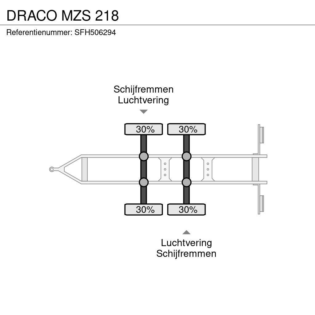 Draco MZS 218 Dengtos priekabos