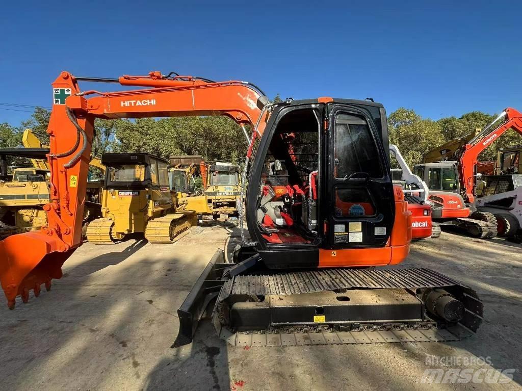 Hitachi ZX 75 Mini ekskavatoriai < 7 t