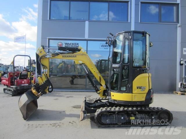 Yanmar Vio 27 Mini ekskavatoriai < 7 t