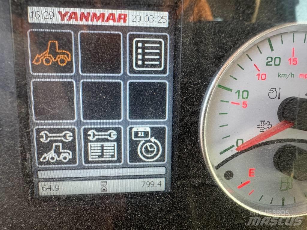 Yanmar V 120 Naudoti ratiniai krautuvai