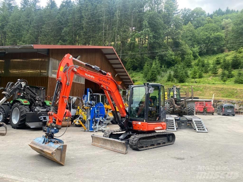 Kubota KX 060-5 Mini ekskavatoriai < 7 t