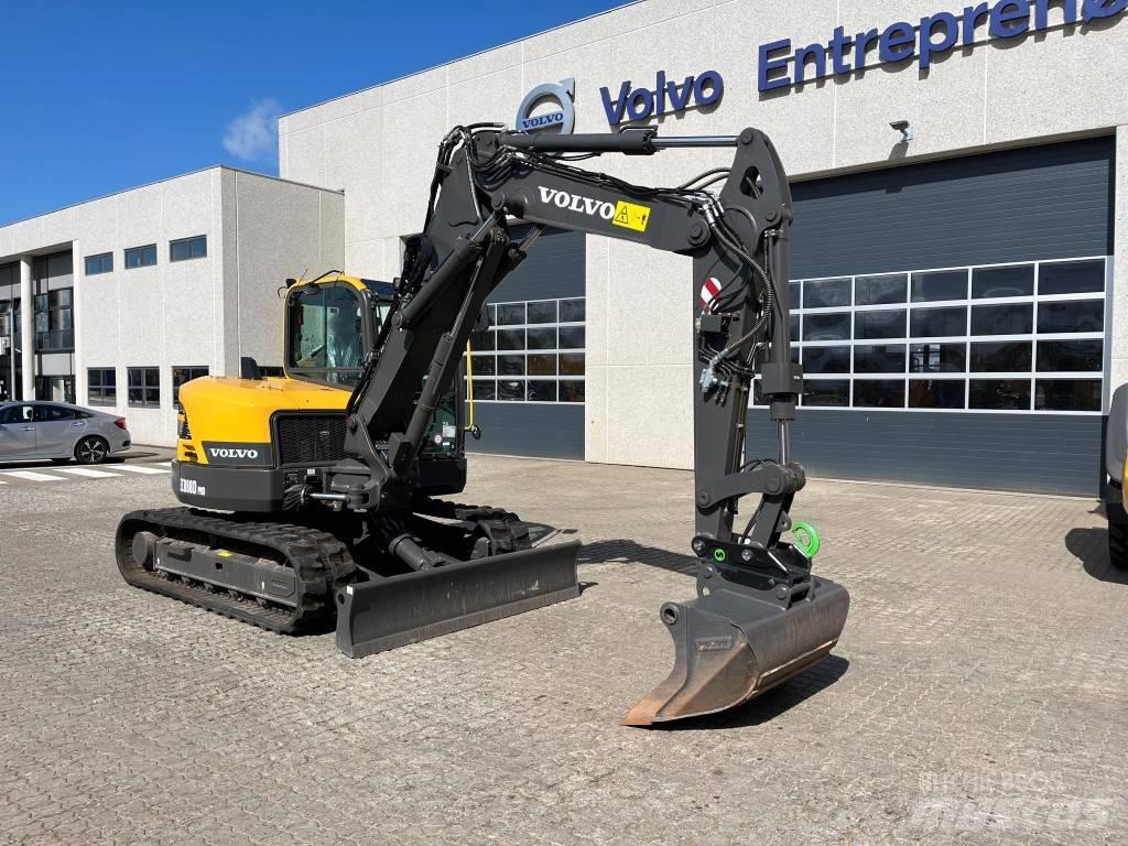 Volvo ECR88D Vidutinės galios ekskavatoriai 7-12 t