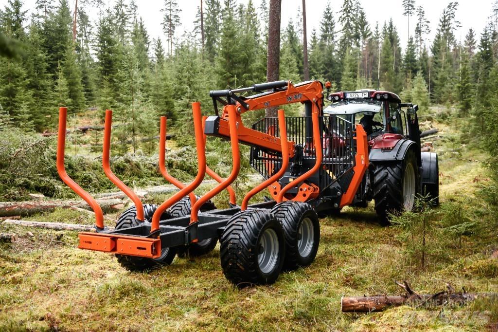  MTM 14T 7300 Miškovežių priekabos