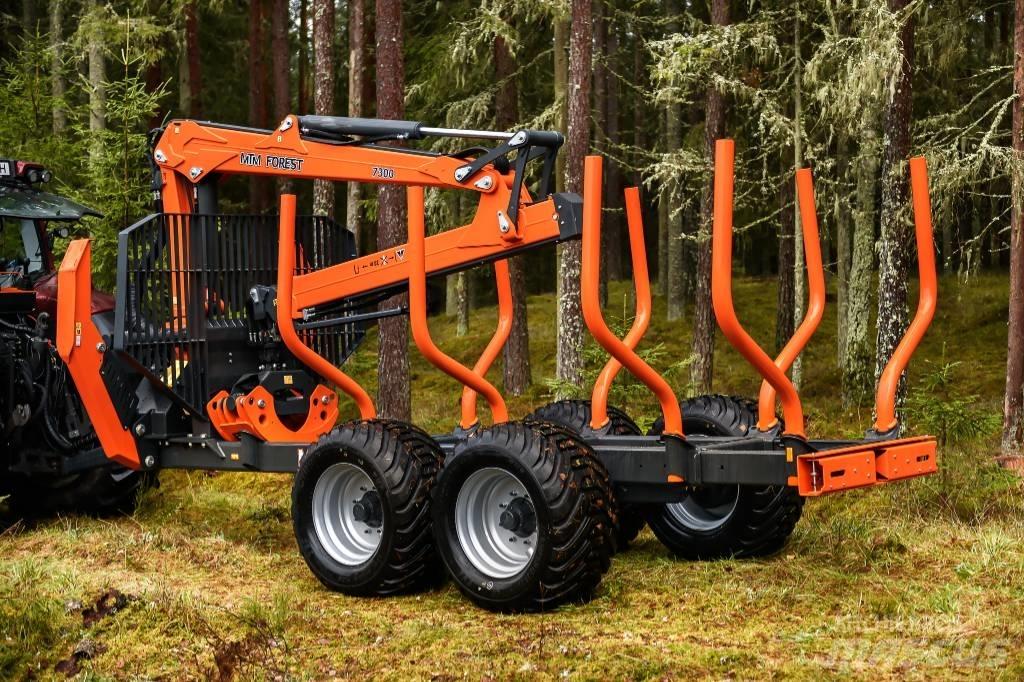  MTM 14T 7300 Miškovežių priekabos