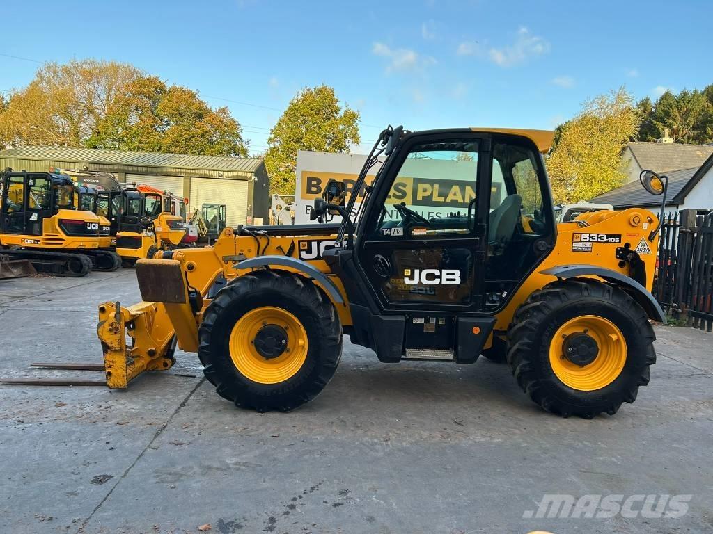 JCB 533-105 Teleskopiniai krautuvai