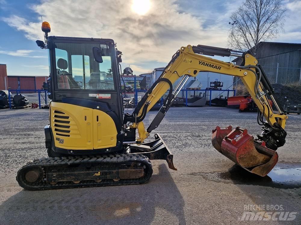 Yanmar Vio 33 Mini ekskavatoriai < 7 t