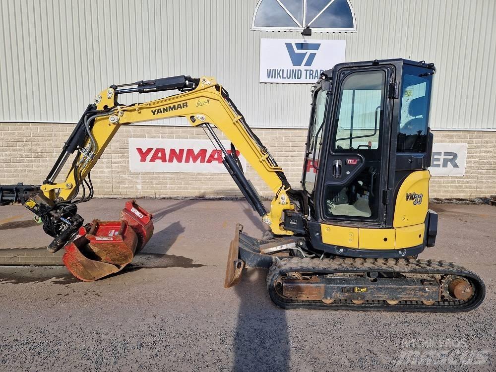 Yanmar Vio 33 Mini ekskavatoriai < 7 t