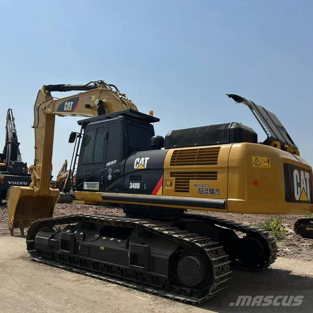 CAT 340 D L Vikšriniai ekskavatoriai