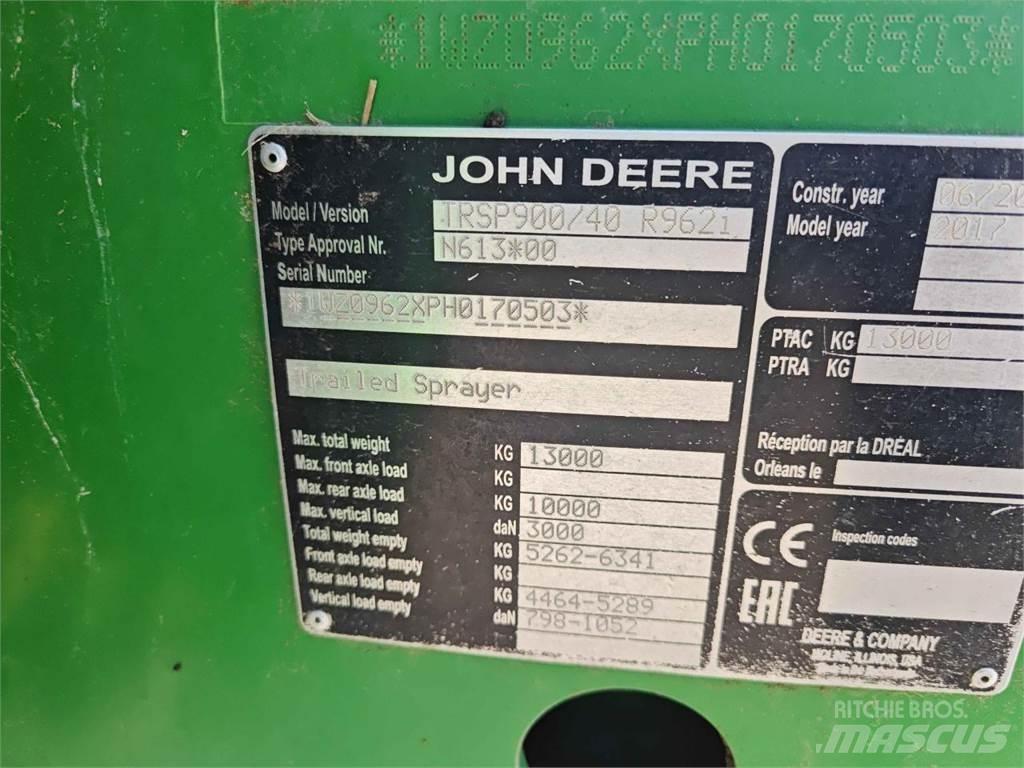 John Deere R962i Prikabinami purkštuvai