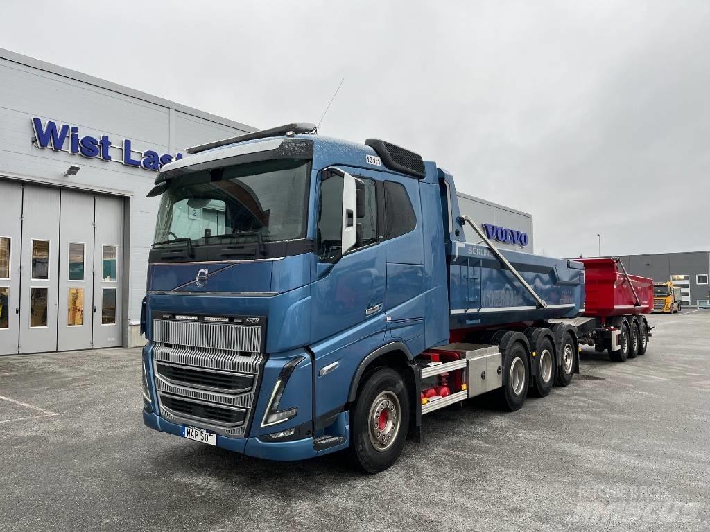 Volvo FH16 550 8x4 Savivarčių priekabų vilkikai
