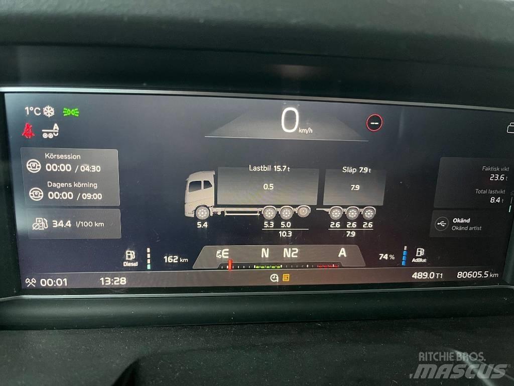 Volvo FH16 550 8x4 Savivarčių priekabų vilkikai