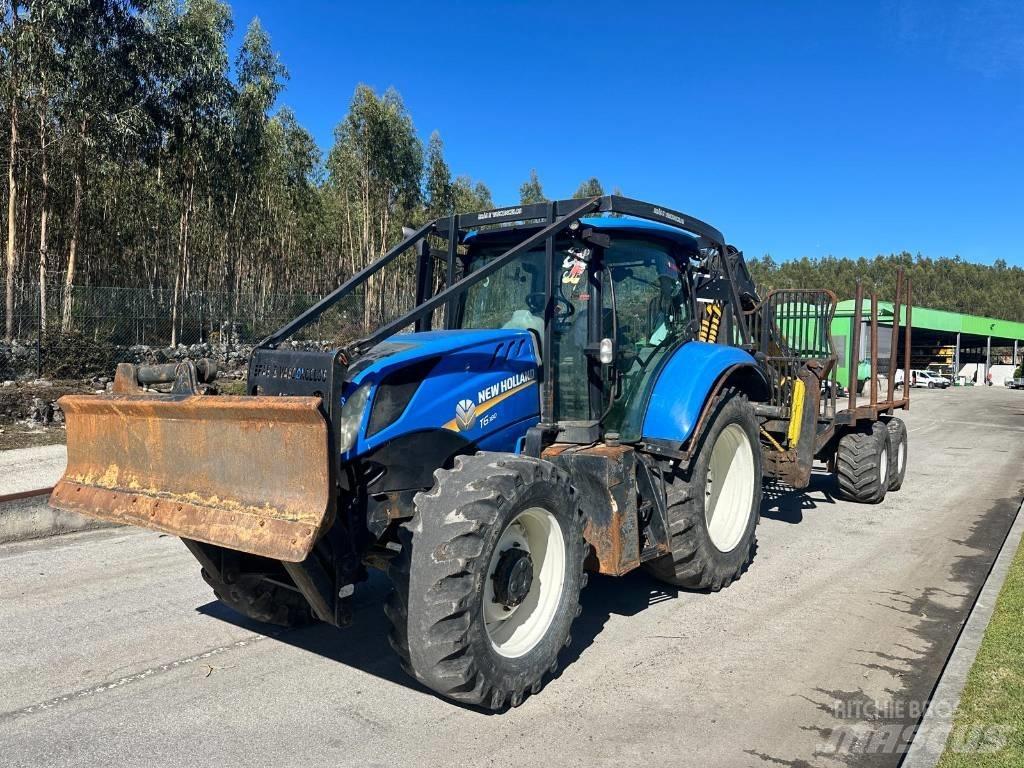 New Holland T 6.180 Naudoti miškovežiai (Forvarderiai)
