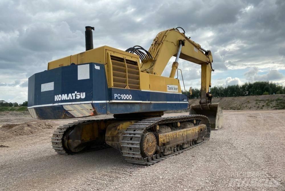 Komatsu PC 1000-1 Vikšriniai ekskavatoriai