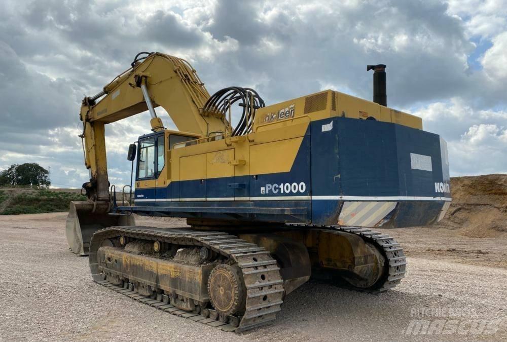 Komatsu PC 1000-1 Vikšriniai ekskavatoriai