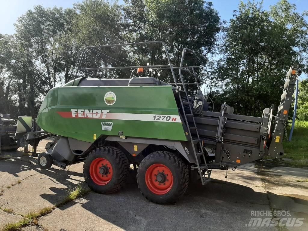 Fendt 1270N Stačiakampių ryšulių presai