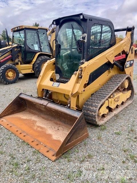 CAT 259 D Krautuvai su šoniniu pasukimu