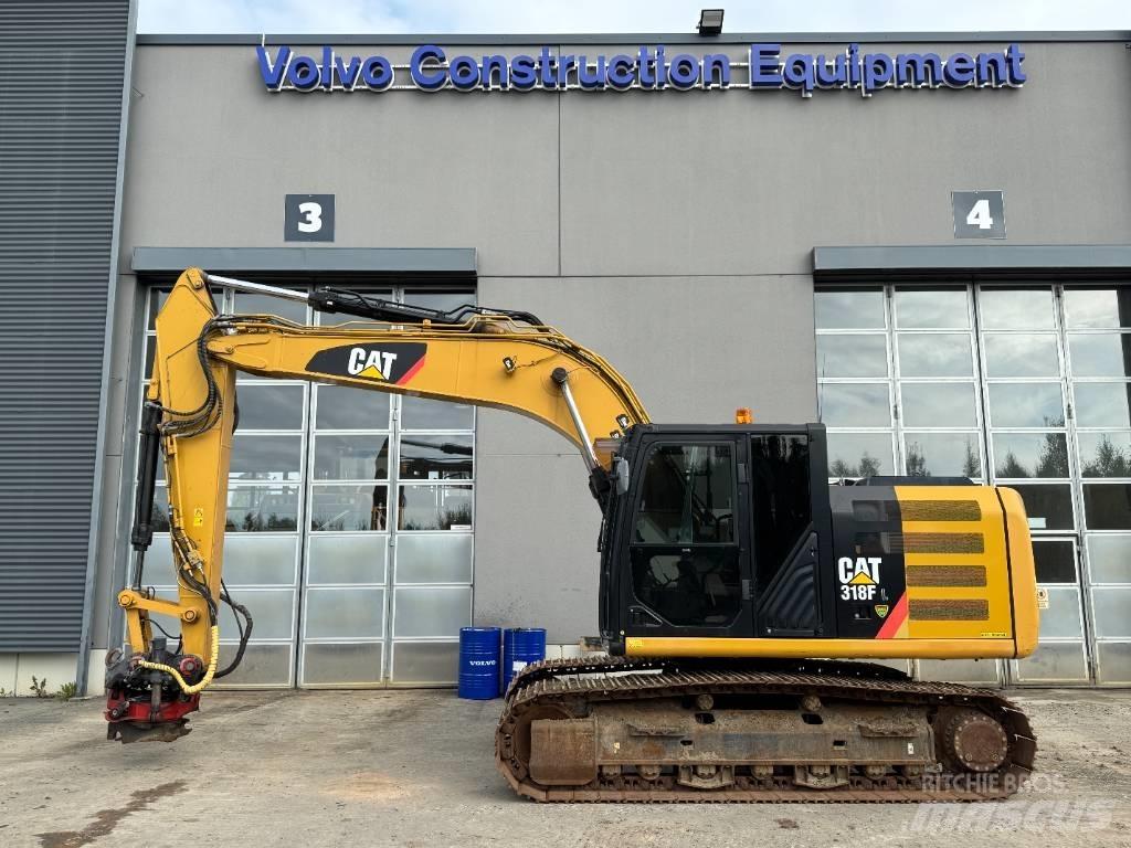 CAT 318 FL Vikšriniai ekskavatoriai