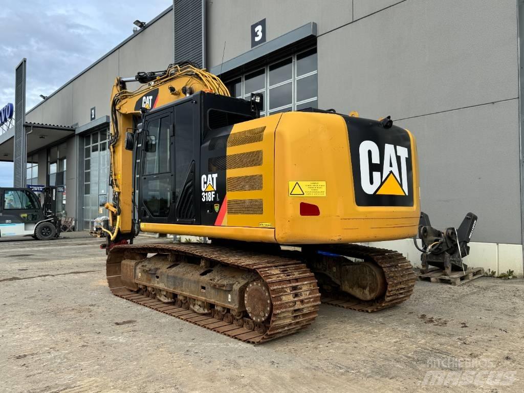 CAT 318 FL Vikšriniai ekskavatoriai