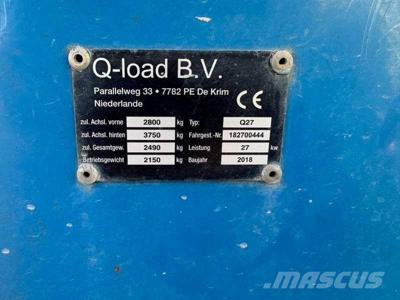  Q Load Q27 Naudoti ratiniai krautuvai