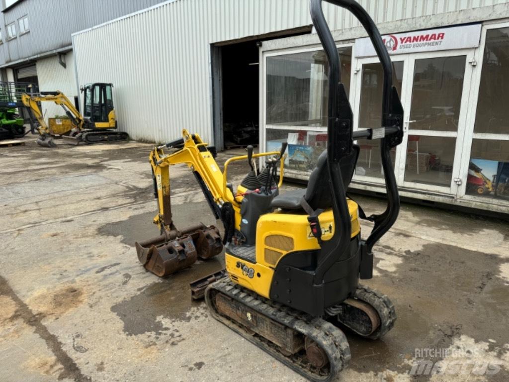 Yanmar SV08 (1C088) Mini ekskavatoriai < 7 t