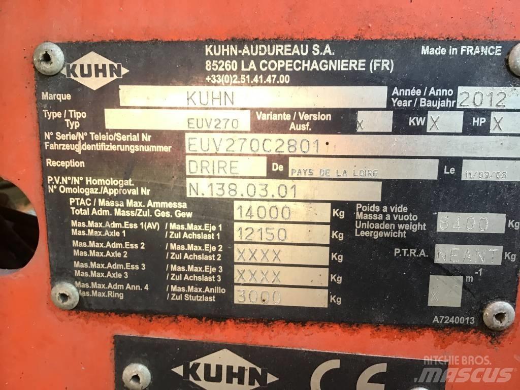 Kuhn EuroMix I Pašarų maišytuvai-dalytuvai