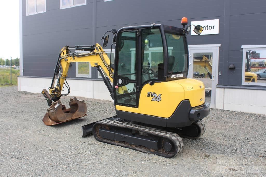 Yanmar SV 26 Mini ekskavatoriai < 7 t