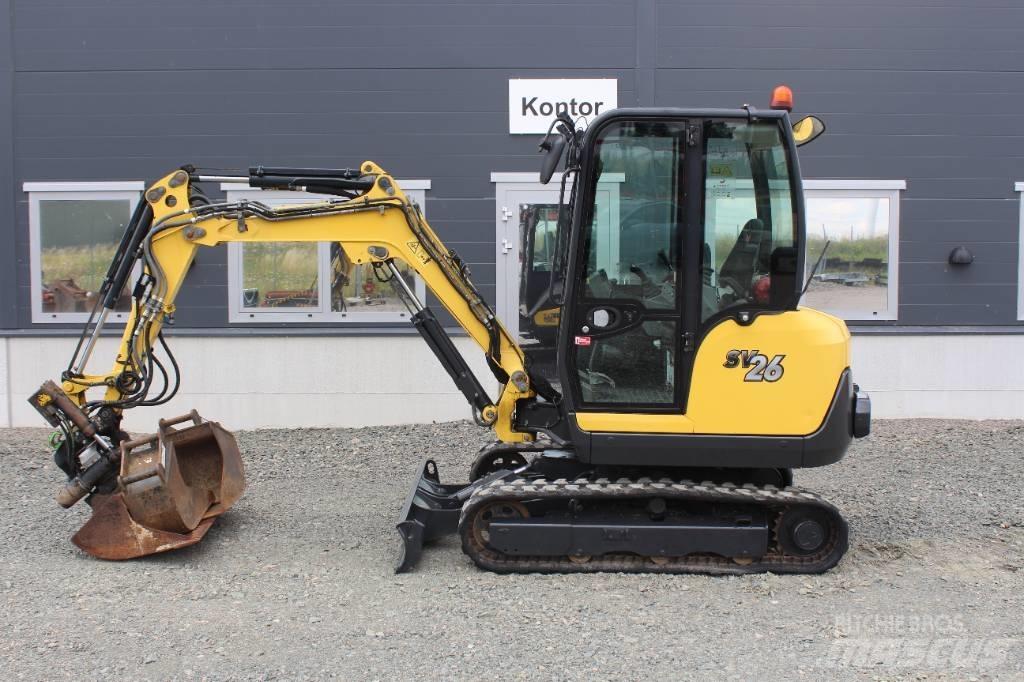 Yanmar SV 26 Mini ekskavatoriai < 7 t