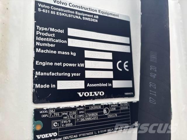 Volvo Radlader L110H Naudoti ratiniai krautuvai