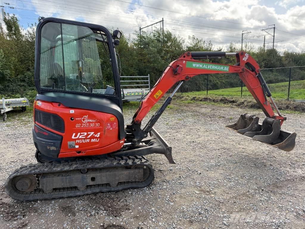 Kubota U 27-4 Mini ekskavatoriai < 7 t