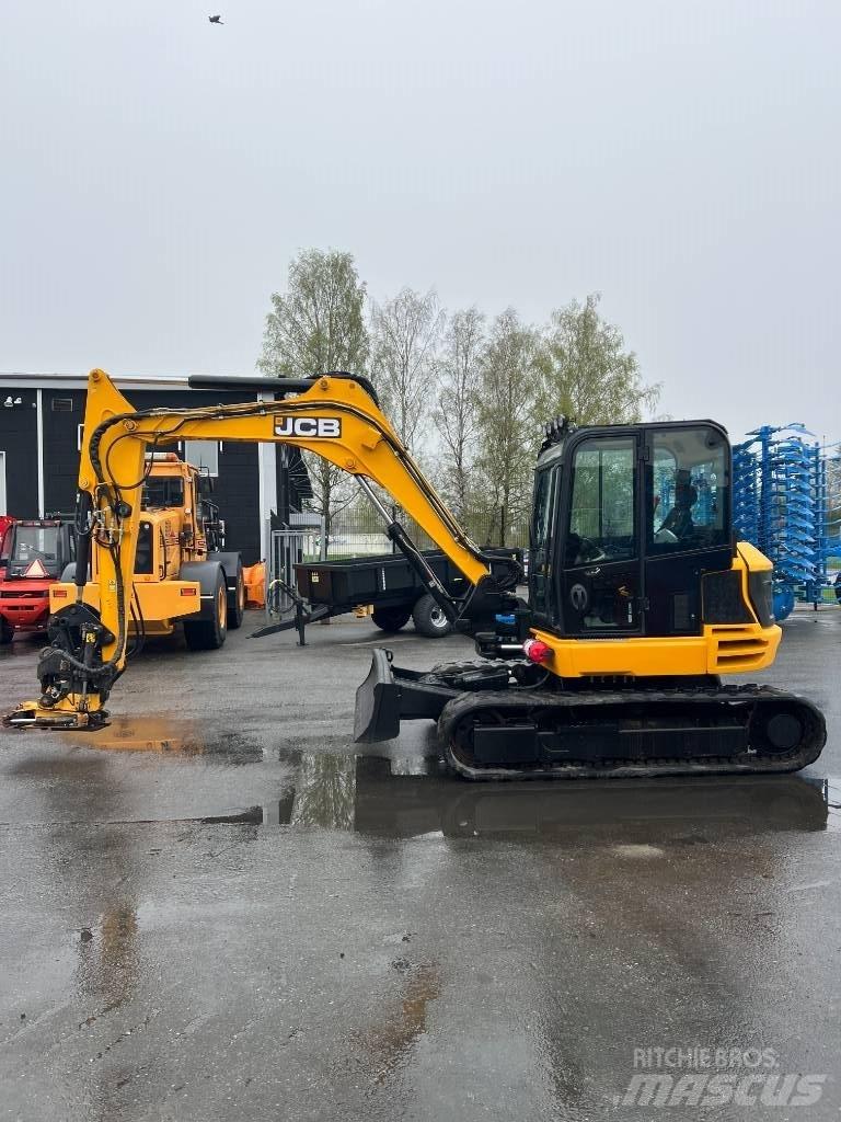JCB 86 C-1 eco Vidutinės galios ekskavatoriai 7-12 t
