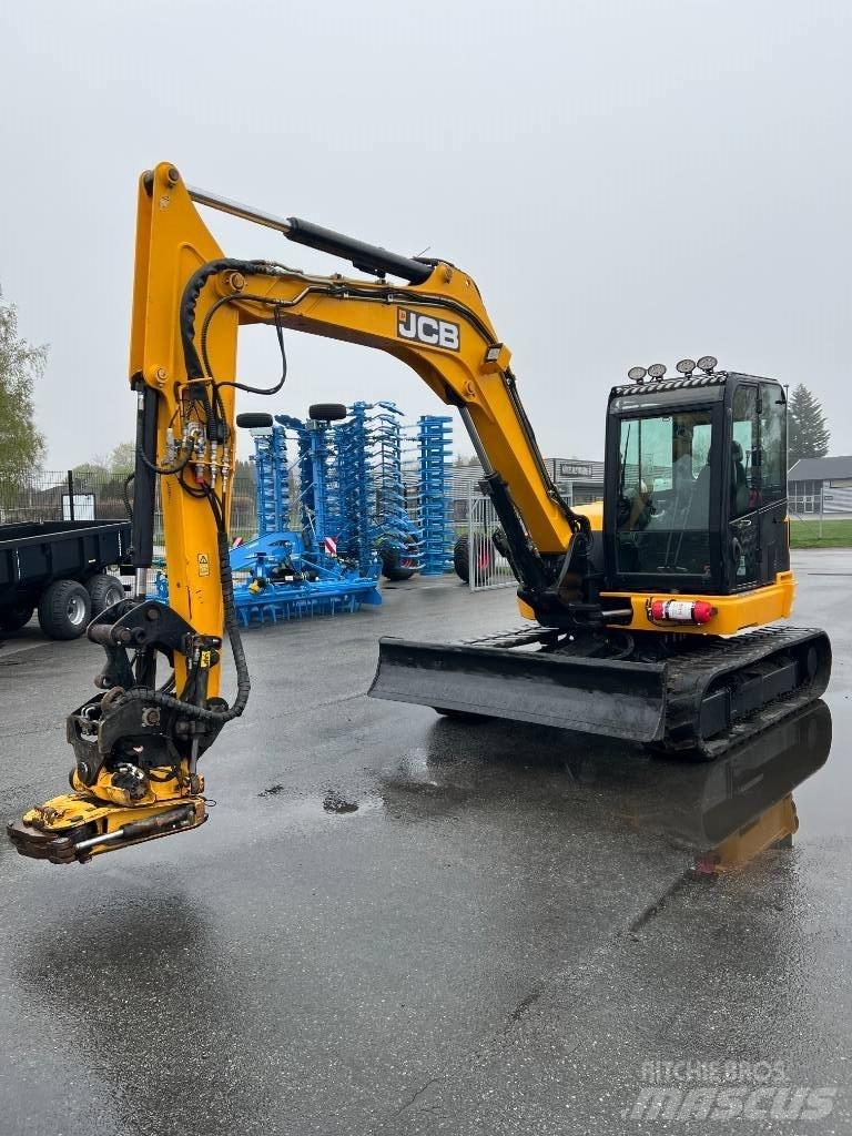JCB 86 C-1 eco Vidutinės galios ekskavatoriai 7-12 t