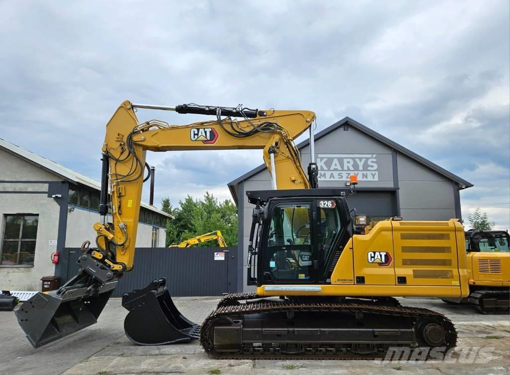 CAT 326-07 Vikšriniai ekskavatoriai