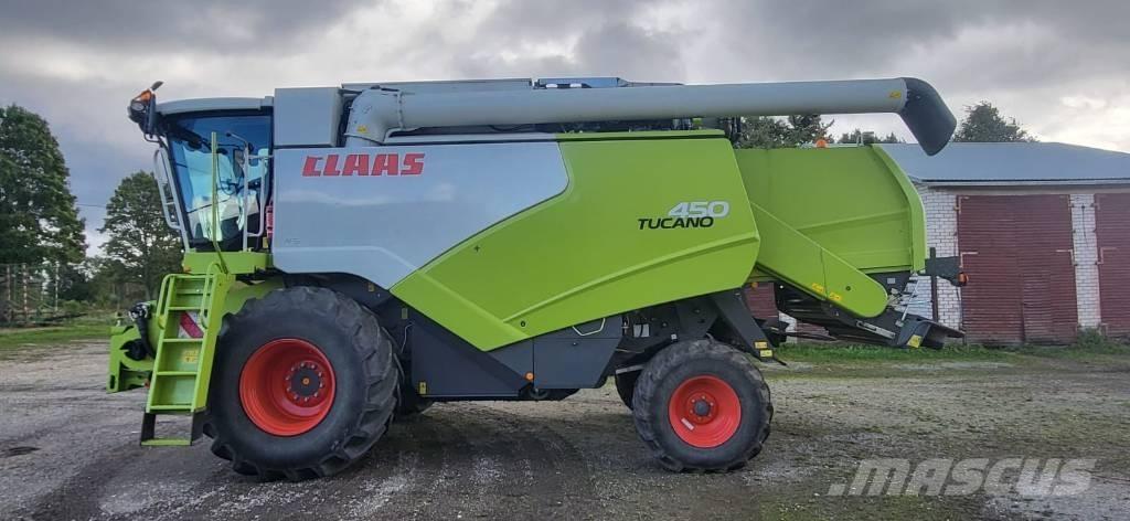 CLAAS Tucano 450 Derliaus nuėmimo kombainai