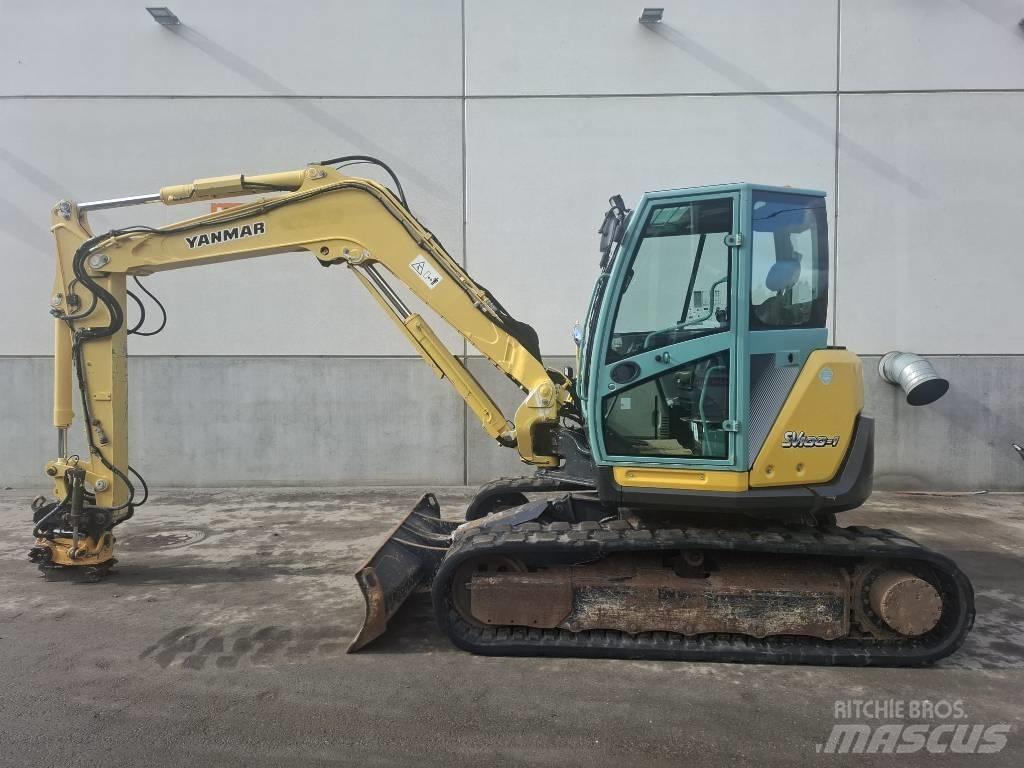 Yanmar SV 100-1A Vidutinės galios ekskavatoriai 7-12 t