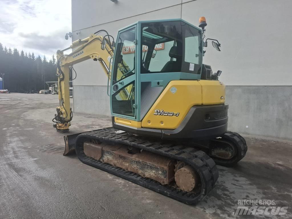 Yanmar SV 100-1A Vidutinės galios ekskavatoriai 7-12 t