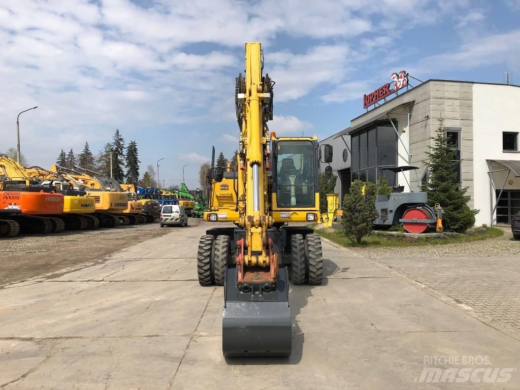 Komatsu PW160-8 Ratiniai ekskavatoriai