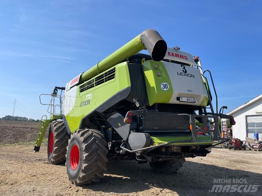 CLAAS Lexion 770 Derliaus nuėmimo kombainai
