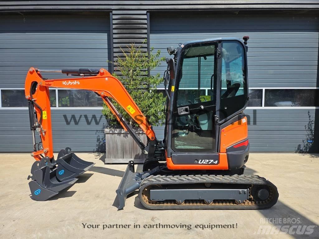 Kubota U 27-4 Mini ekskavatoriai < 7 t