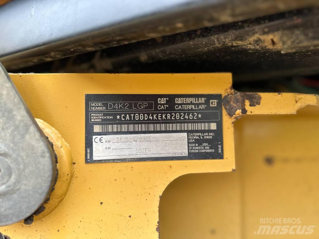 CAT D 4 K 2 LGP Vikšriniai buldozeriai