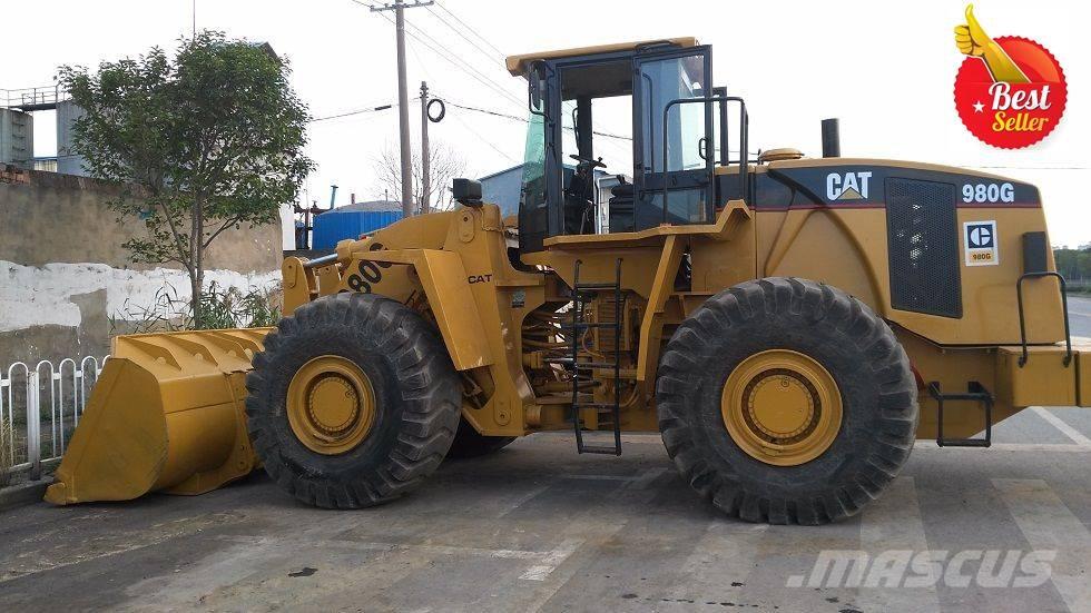 CAT 980 G Naudoti ratiniai krautuvai