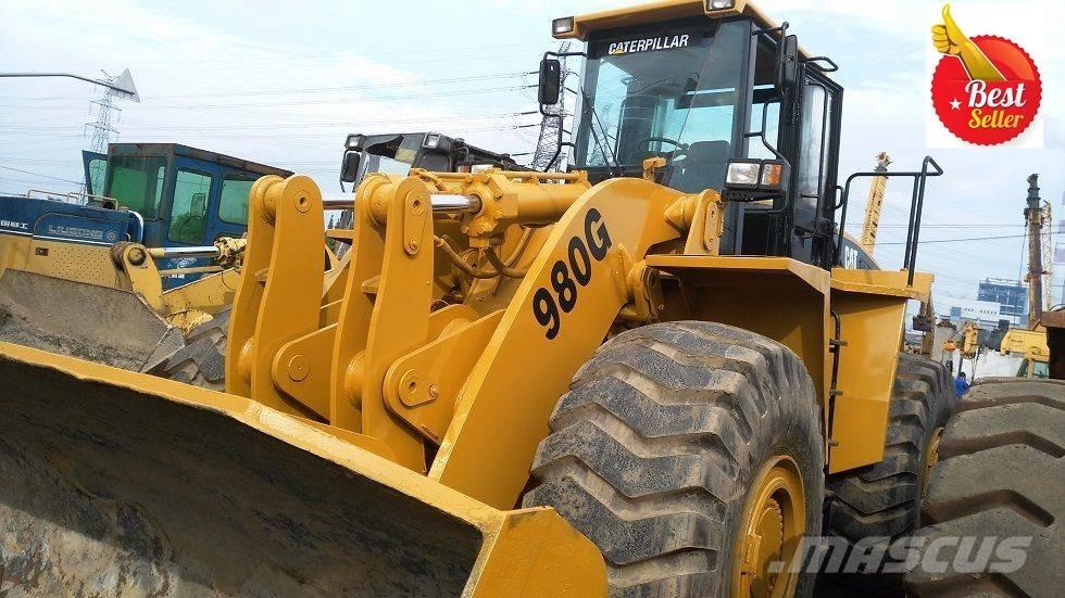 CAT 980 G Naudoti ratiniai krautuvai