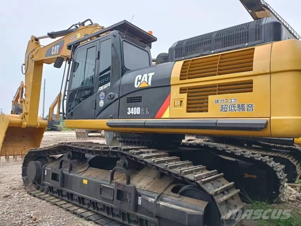 CAT 340 D L Vikšriniai ekskavatoriai