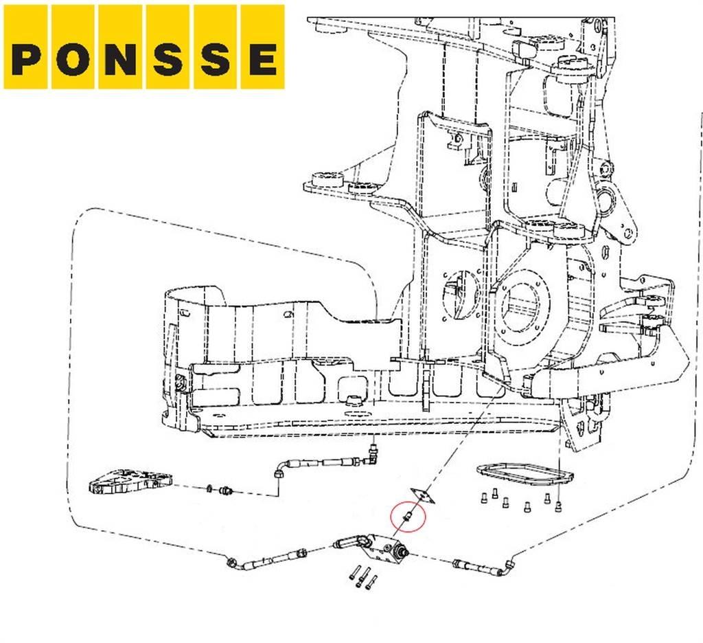 Ponsse 0057916 Hidraulikos įrenginiai