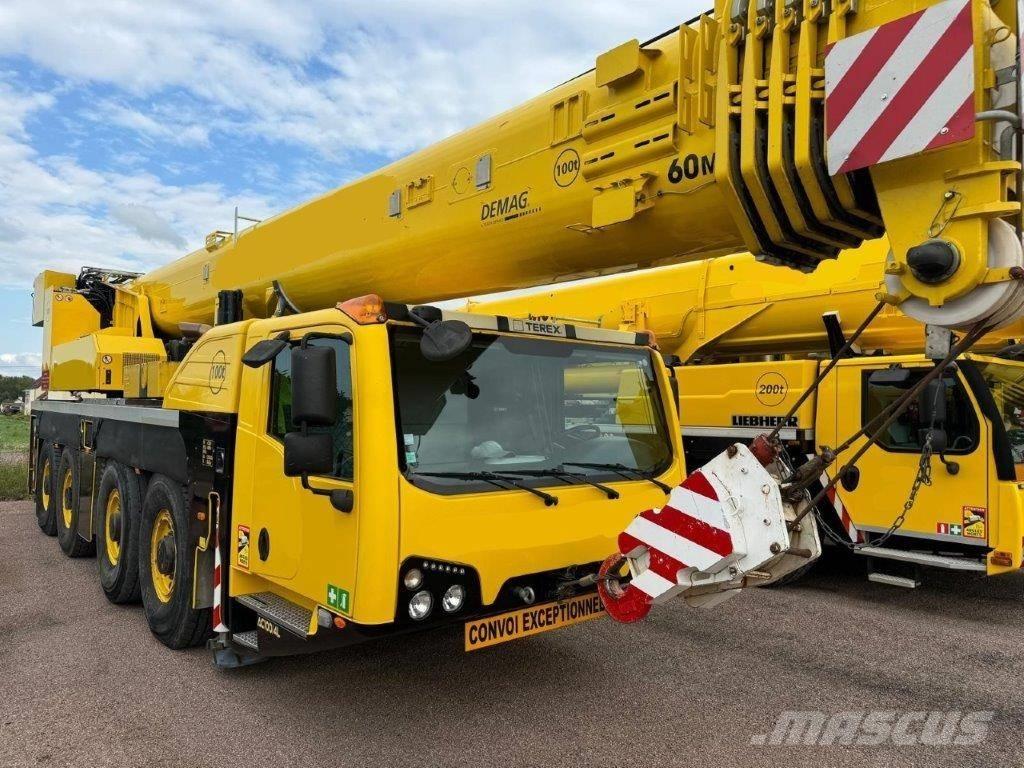 Demag AC 100-4 L Neapdoroto reljefo kranai