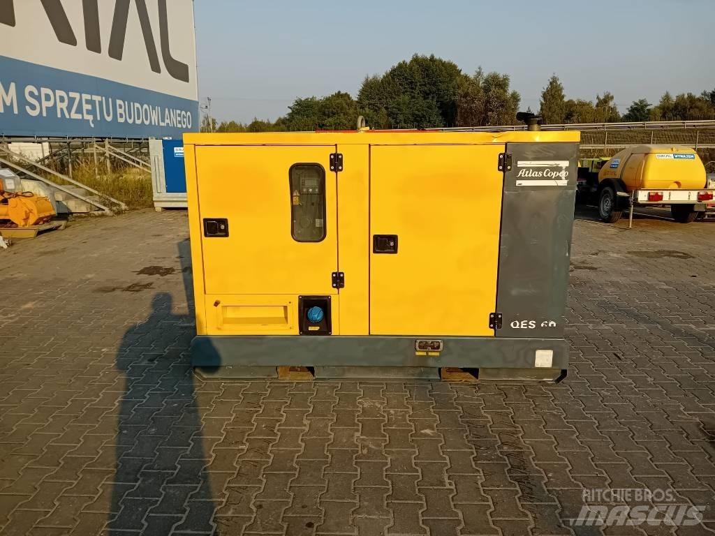 Atlas Copco QES60 Dyzeliniai generatoriai
