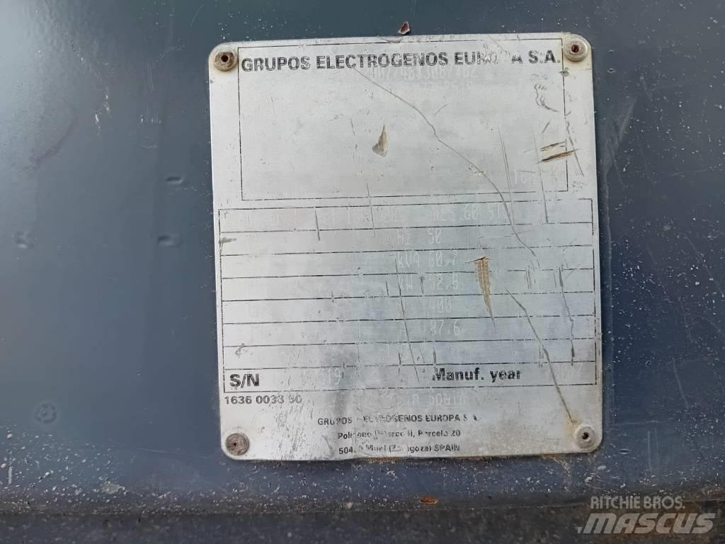 Atlas Copco QES60 Dyzeliniai generatoriai